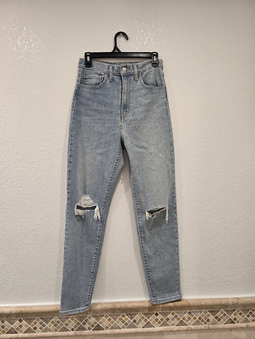Levi's Strauss Ultra High Rise Jeans Light Blue Wash